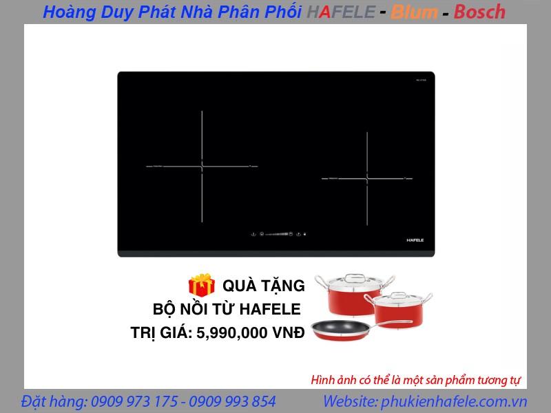 Bếp từ Hafele 2 vùng nấu HC-I772D 536.61.645