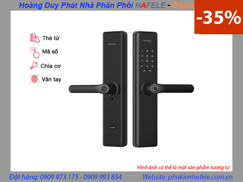 Khoa-van-tay-Hafele-DL7600-màu-đen-mờ-912.20.230