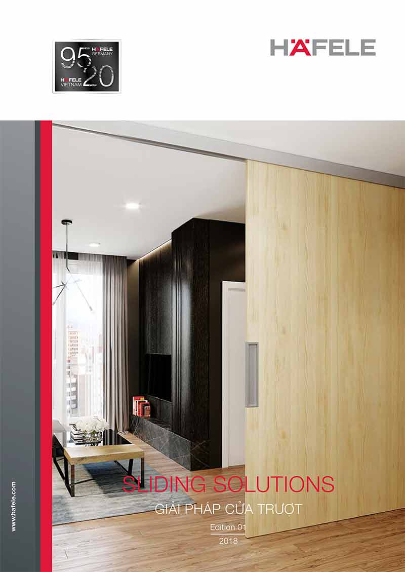 catalogue phụ kiện cửa trượt hafele