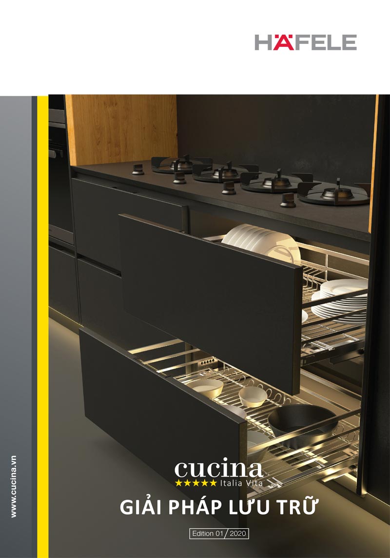 catalogue phụ kiện tủ bếp cucina hafele